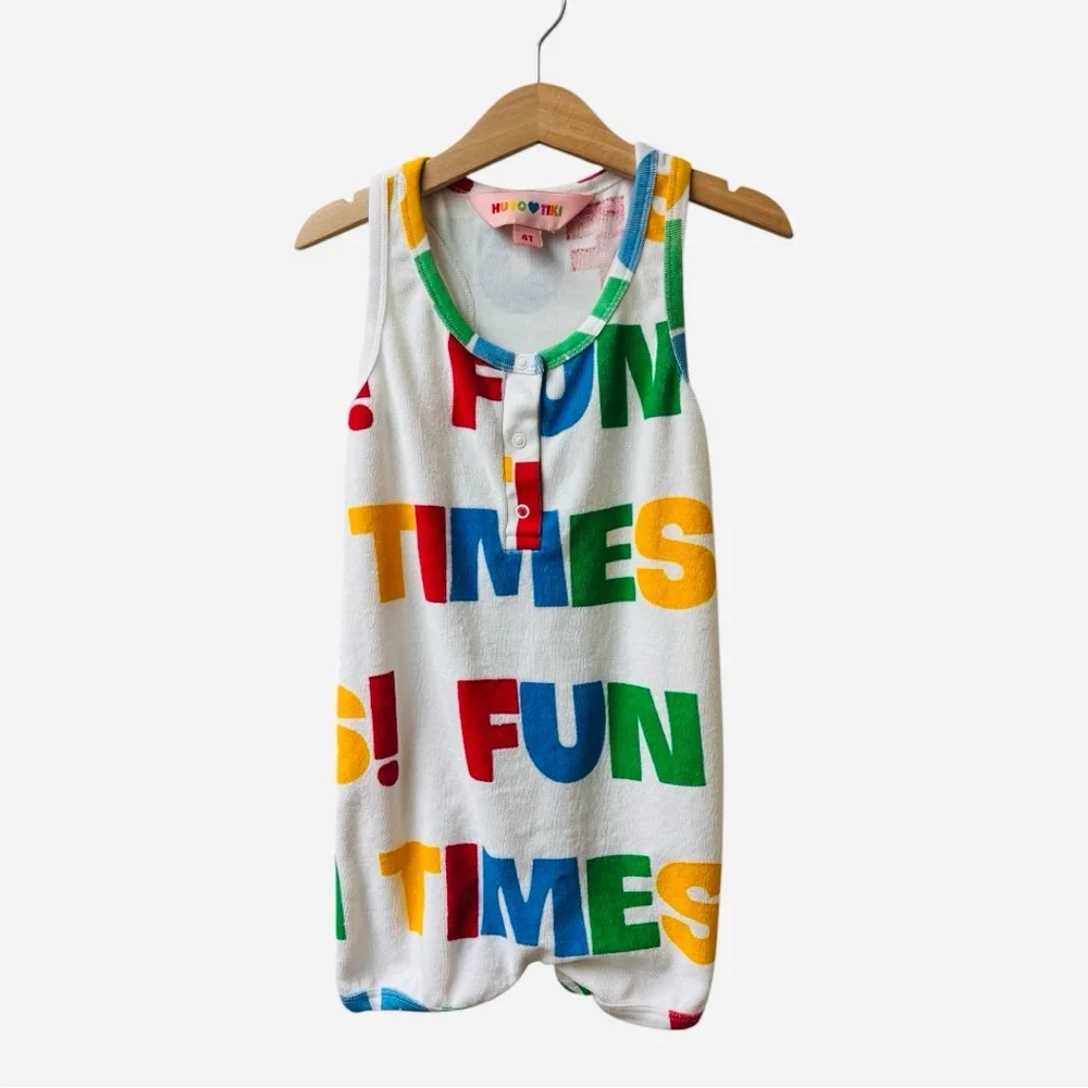 Hugo ❤️’s Tiki Fun Times Terry Romper